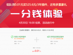 寶塔1分錢活動購買的插件抵扣券使用教程