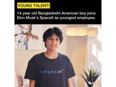 馬斯克相中的男人,！14歲成SpaceX最年輕工程師、崗位年薪百萬