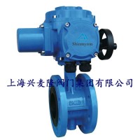 上海興麥隆 EB3026法蘭電動(dòng)蝶閥