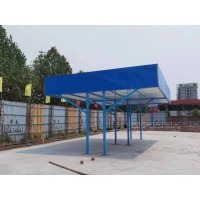鋼筋加工棚 工地木工棚套絲機(jī)茶水亭防護(hù)棚 建筑施工安全通道