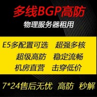 遠(yuǎn)程物理主機(jī)服務(wù)器租賃高防秒解單線高配T級(jí)防御模擬器多開