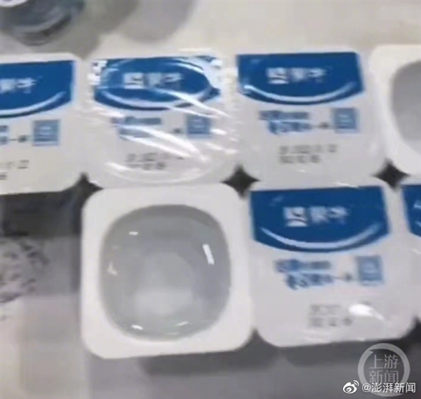 你喝奶 選哪個品牌放心,？蒙牛回應男子買酸奶打開全是清水