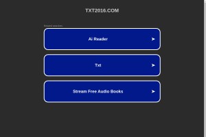 txt電子書免費(fèi)下載